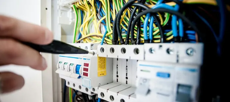 Exemple de site pour électricien