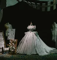 Robe de cérémonie exposée